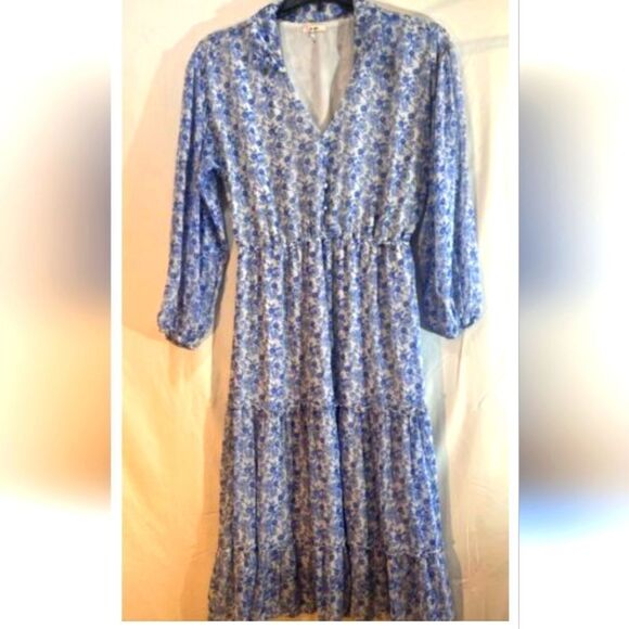 Miami flower dress, size XXS - Picture 1 of 5